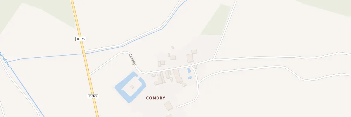 Plan du 3 Condry Hameau à Neuvy