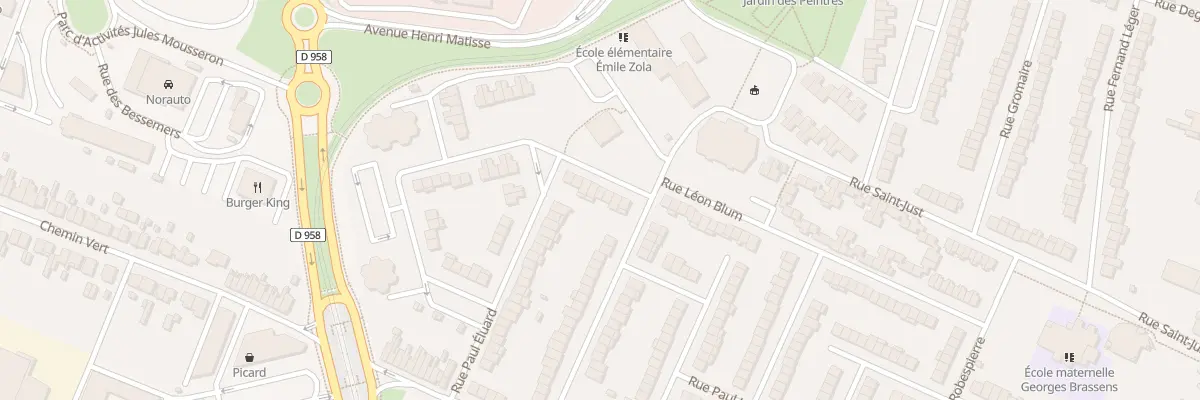 Plan du 51 Rue Marcel Cachin à Aulnoy-lez-Valenciennes