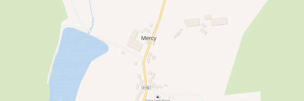 Plan du 12 Le Bourg à Mercy