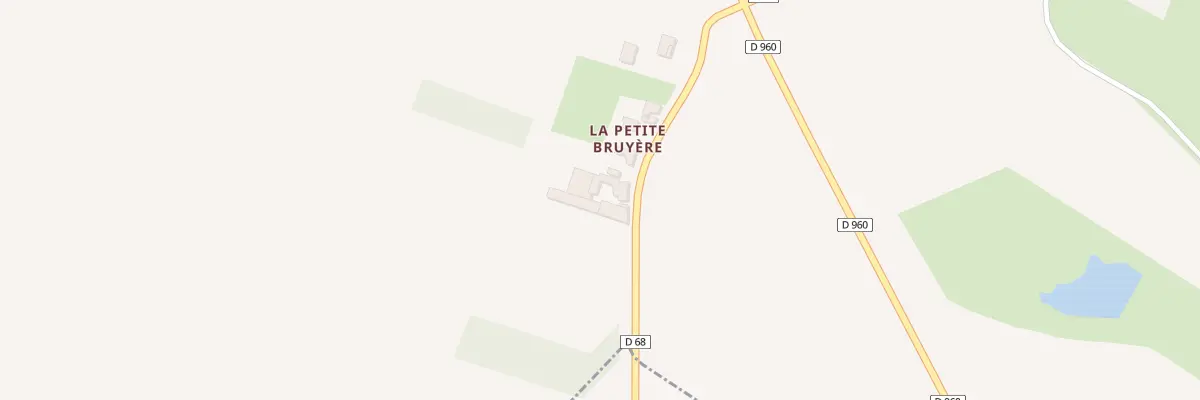Plan du 8 Rue de la Pte Bruyere Cd 68 à Grougis