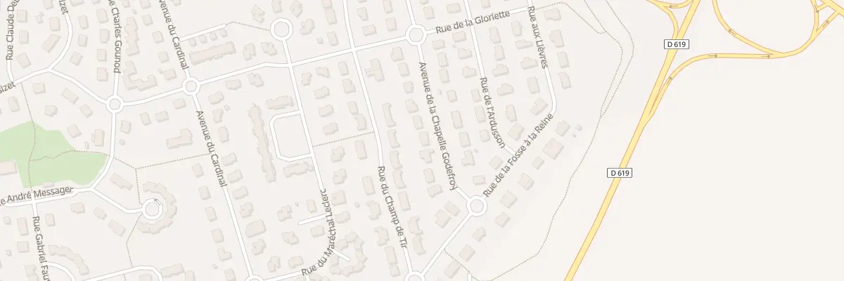 Plan du 24 Av de la Chapelle Godefroy à Nogent-sur-Seine
