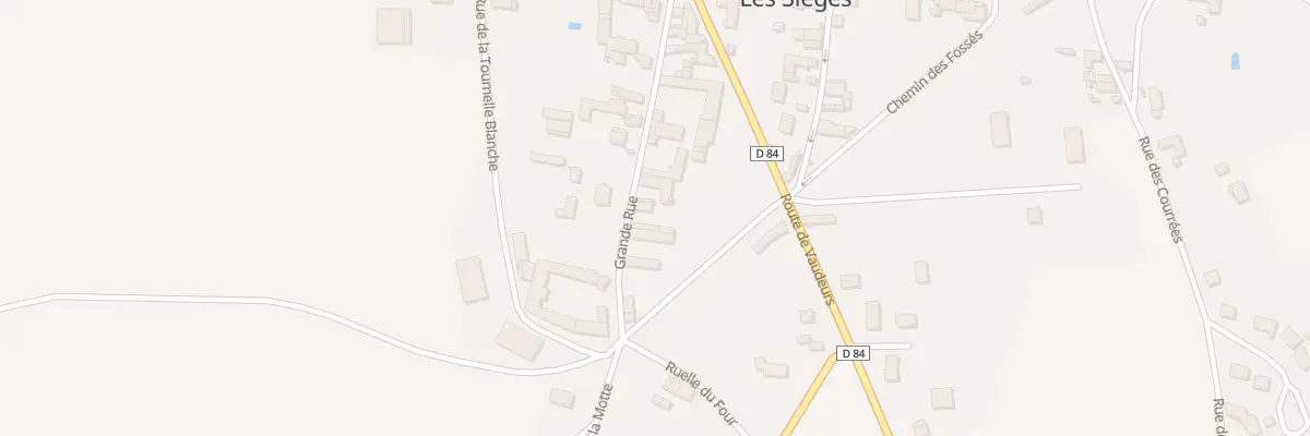Plan du 13 Gr Grande Rue aux Sièges