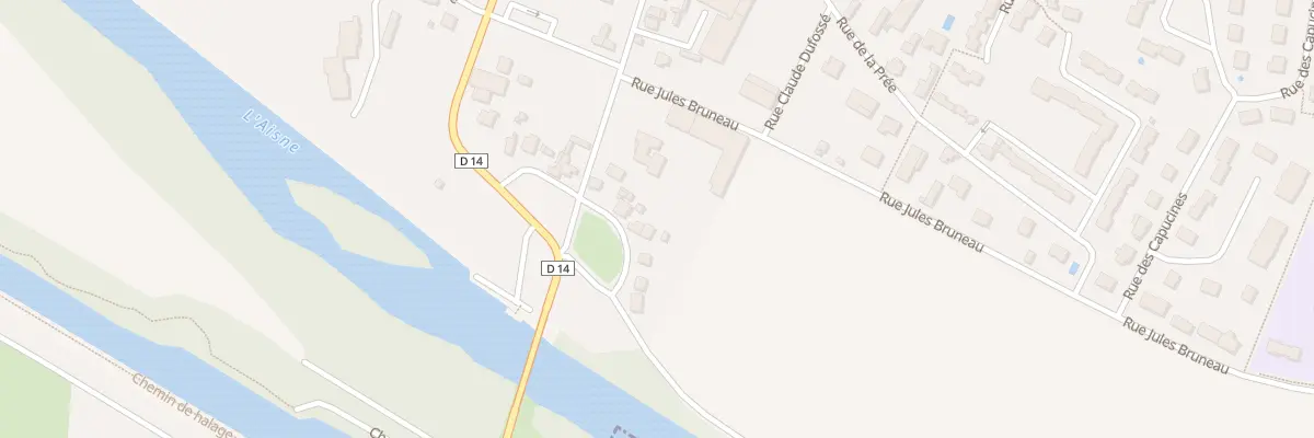 Plan du 10 Pl du 306 Eme à Vailly-sur-Aisne