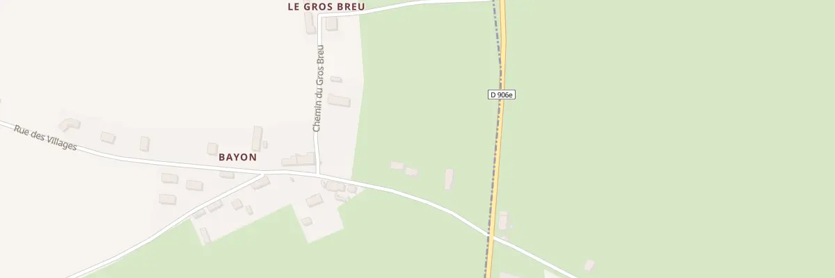 Plan du 6 Village Bayon à Saint-Gérand-le-Puy