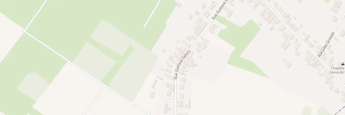 Plan du 234 Rue Gustave Delory à Bruille-Saint-Amand