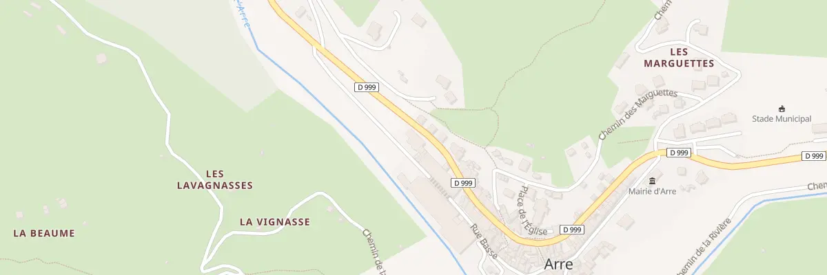 Plan du 5091 Le Village à Arrigas