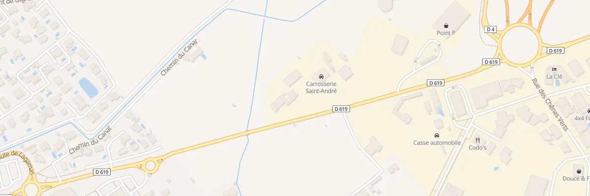 Plan du 5791F Rte Montpellier à Saint-André-de-Sangonis