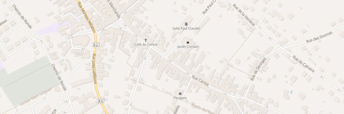 Plan du 31 Rue Carnot à Fère-en-Tardenois