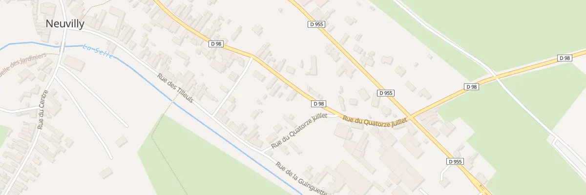 Plan du 60 Rue de la Liberté à Neuvilly