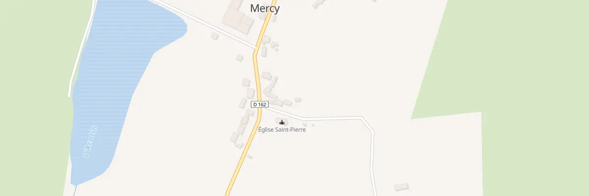 Plan du 4 Le Bourg à Mercy
