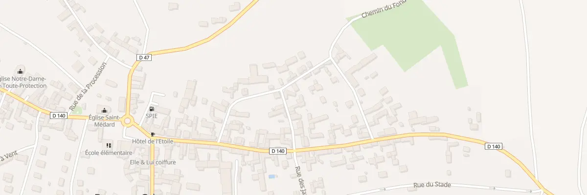 Plan du 2 Rue des Jardins à Bussy-en-Othe