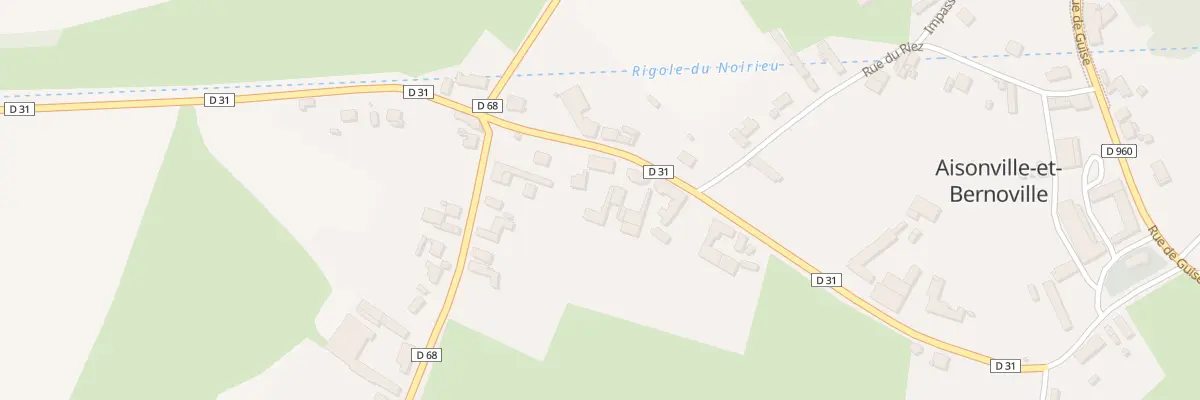 Plan du 4 Rue Emile Borgne à Aisonville-et-Bernoville
