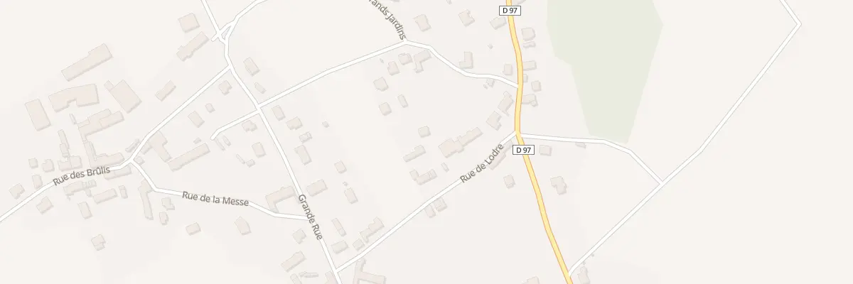 Plan du 80 Rue de Lodre à Montpothier