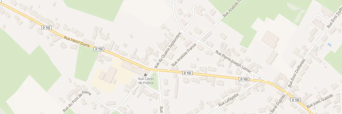 Plan du 4 Rue du Quatre Septembre à Hergnies