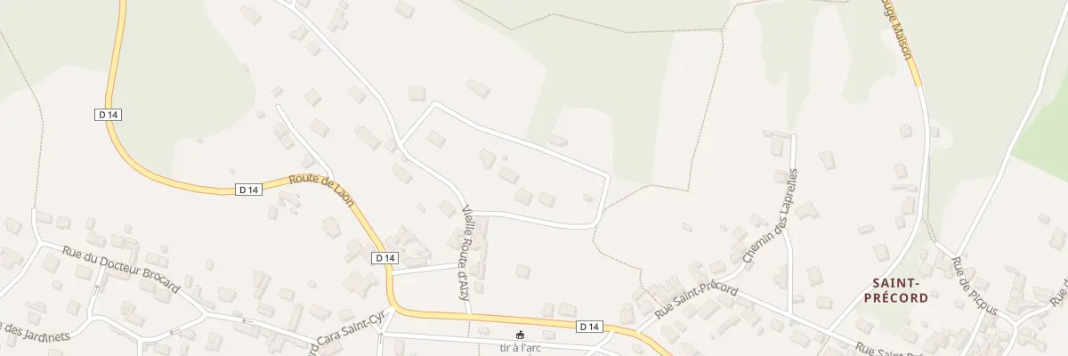 Plan du 3 Sen de la Grosse Tour à Vailly-sur-Aisne