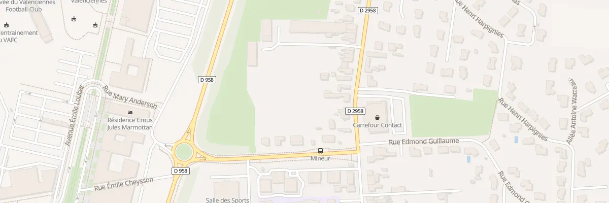 Plan du 82 Rue Roger Salengro à Famars