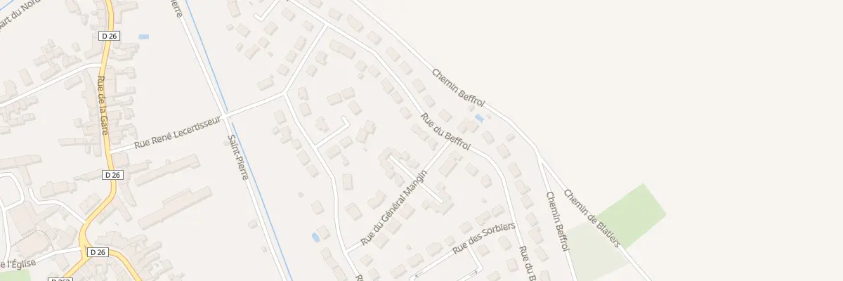 Plan du 30 Rue du Beffroi à Crépy