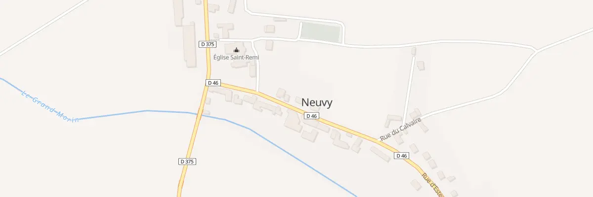 Plan du 5 Rue d’Esternay à Neuvy