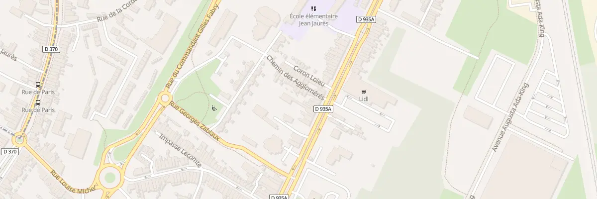Plan du 238B Rue Jean Jaures à Anzin