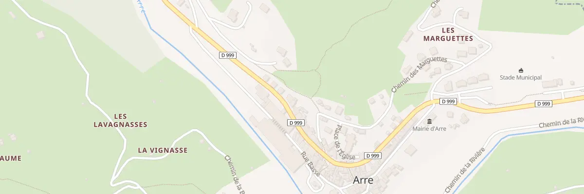 Plan du 5094 Rte de l’Aveyron à Arre