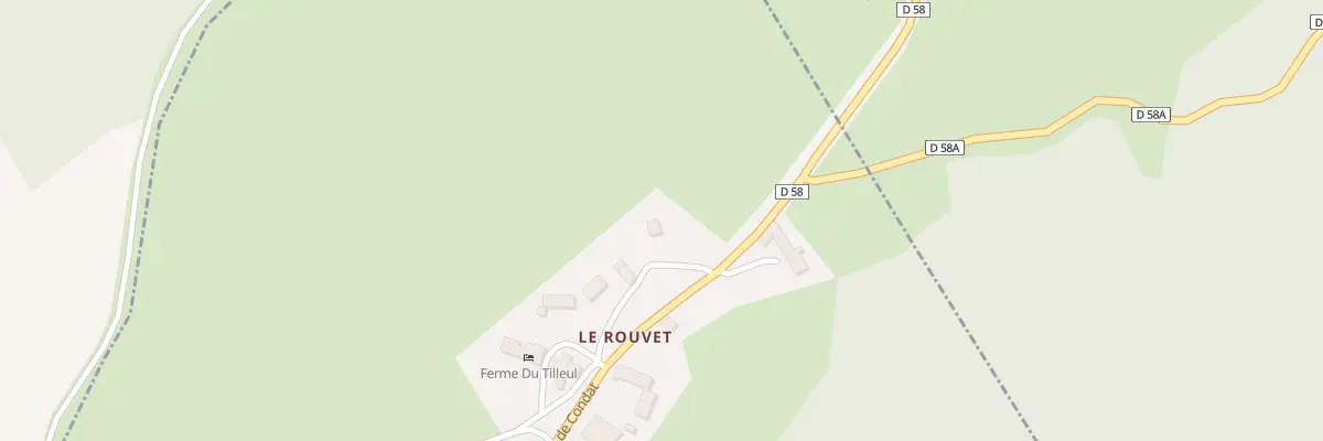 Plan du 5039 Le Rouvet à Aix-la-Fayette