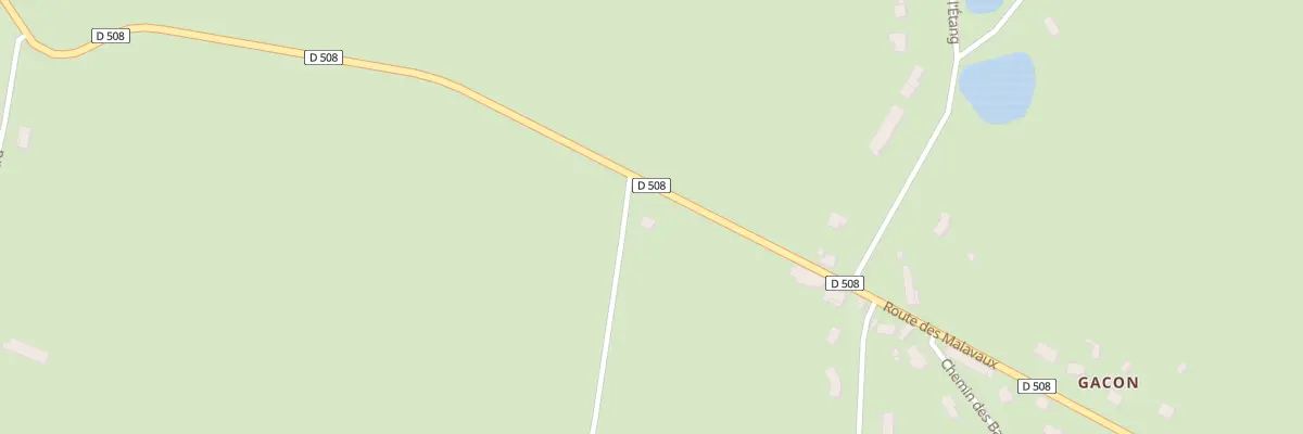 Plan du 63 Rte des Malavaux à Molles