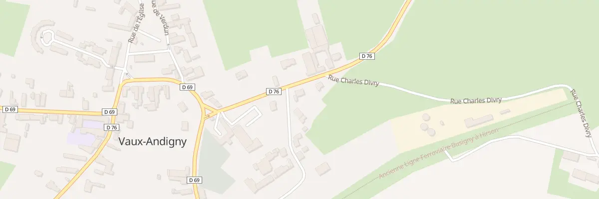 Plan du 3 Rue du Maquis de Mazinghien à Vaux-Andigny