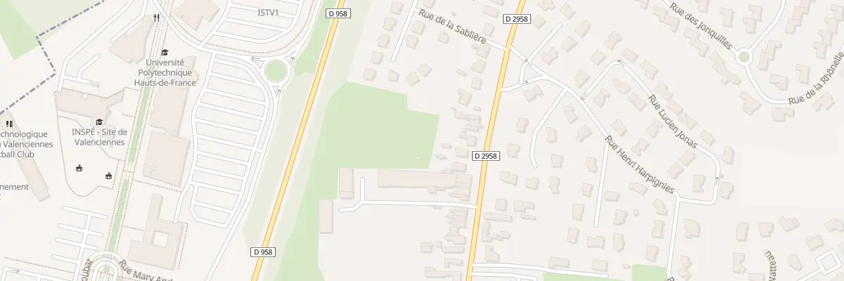 Plan du 54 Rue Roger Salengro à Famars