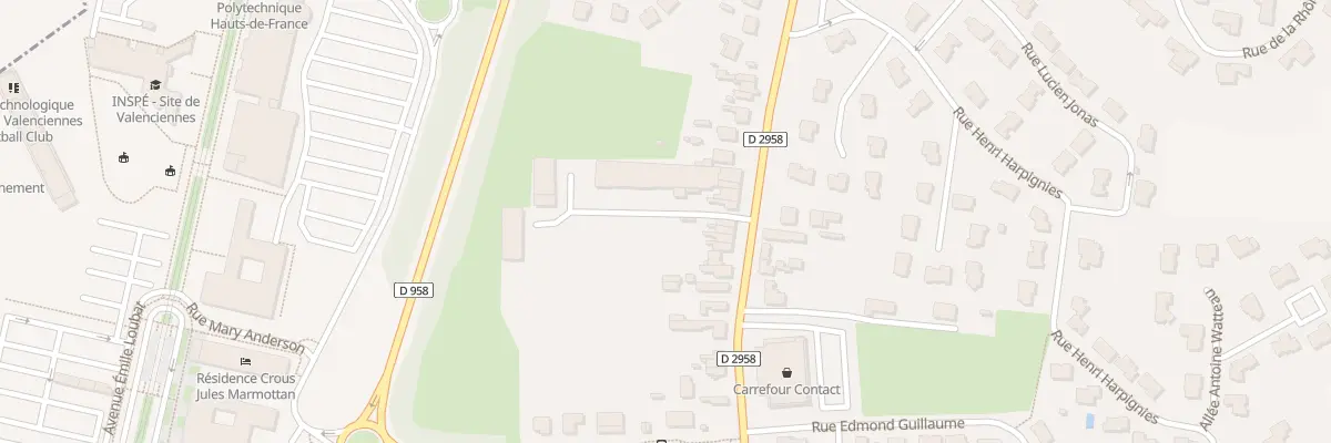 Plan du 68 Rue Roger Salengro à Famars