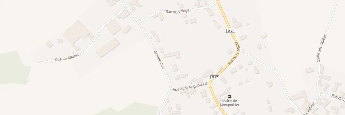 Plan du 256 Gr Grande Rue à Montpothier