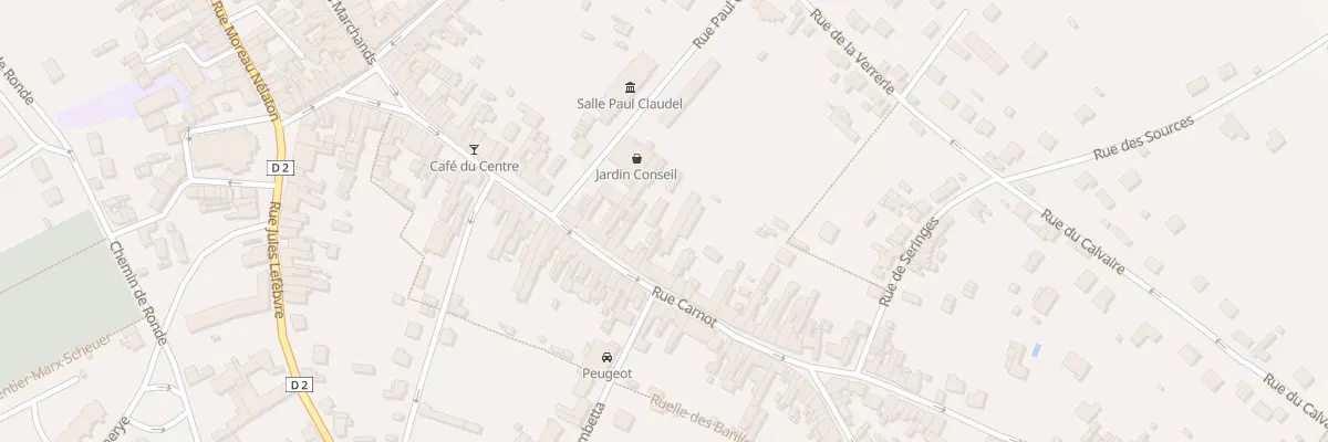Plan du 43 Rue Carnot à Fère-en-Tardenois