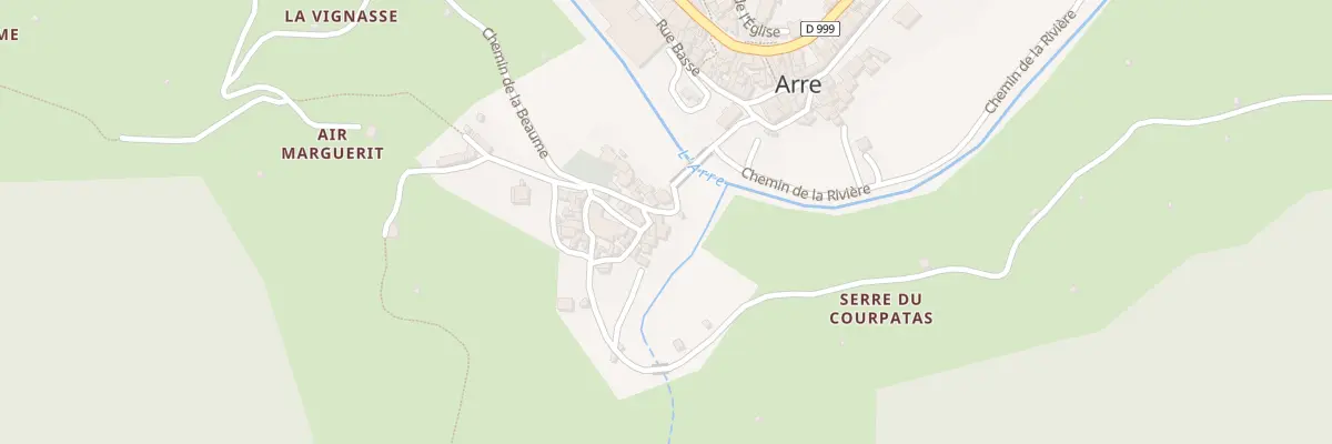 Plan du 35 Mte de l’Orphelinat à Arre