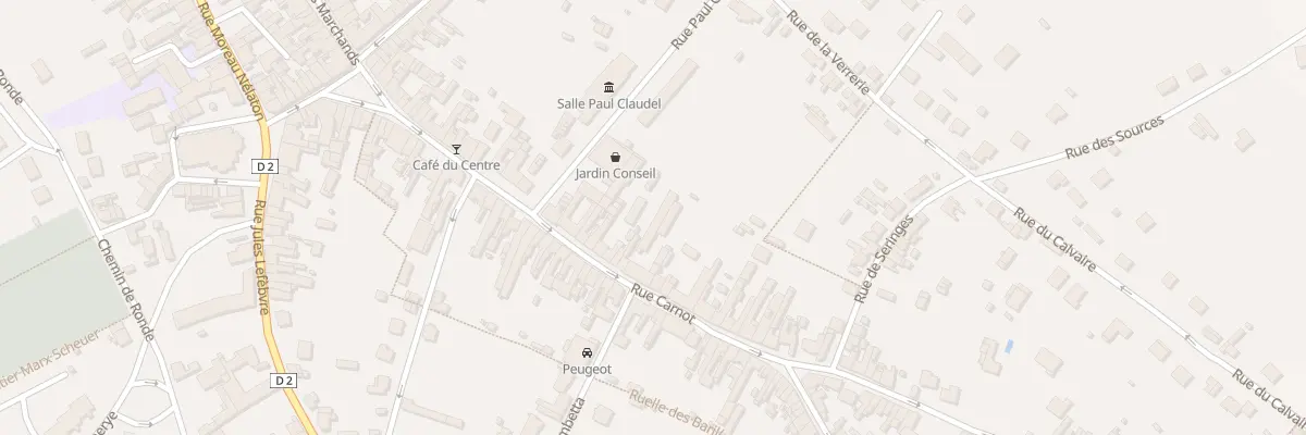 Plan du 45 Rue Carnot à Fère-en-Tardenois