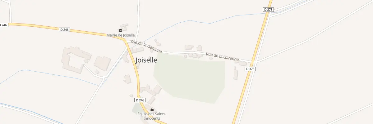 Plan du 4 Rue de la Garenne à Joiselle