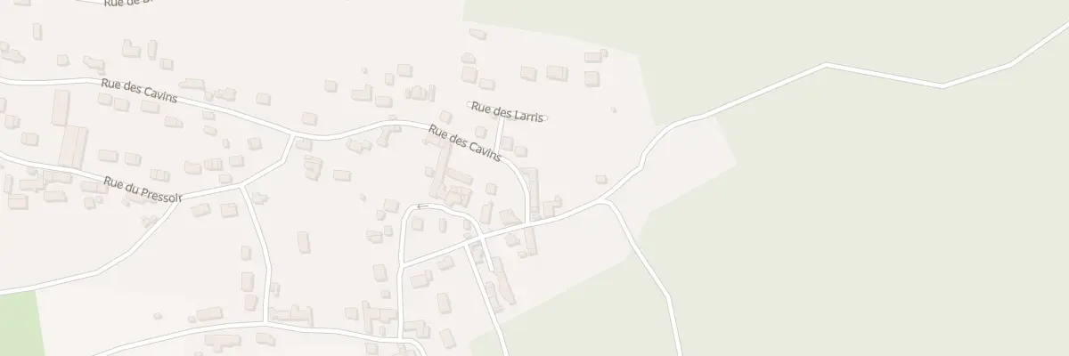 Plan du 61 Rue des Cavins à Chassemy