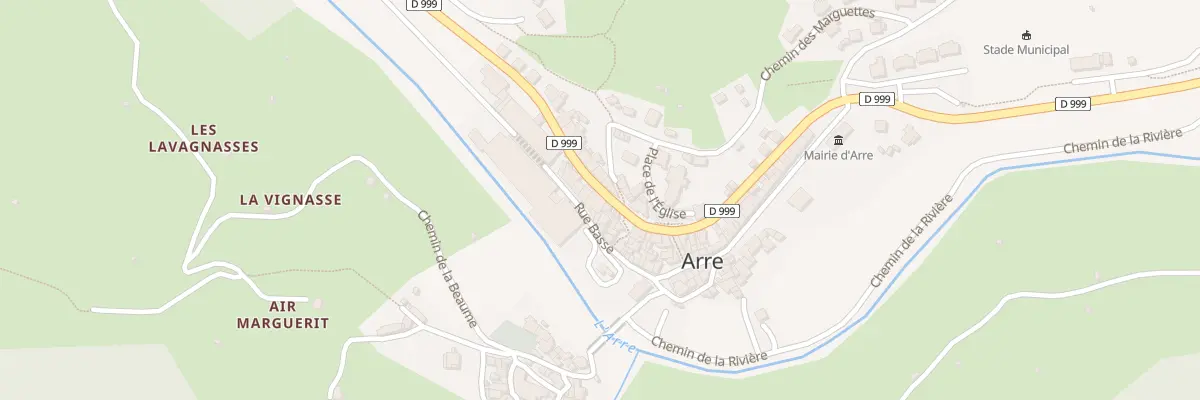 Plan du 5083 Rte de l’Aveyron à Arre
