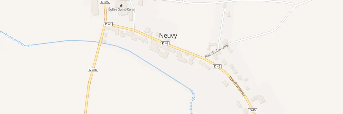 Plan du 10 Rue d’Esternay à Neuvy