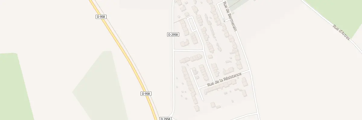 Plan du 2 Rue du 8 Mai 1945 à Famars