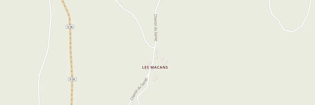 Plan du 5022 Les Macans à Saint-Vert