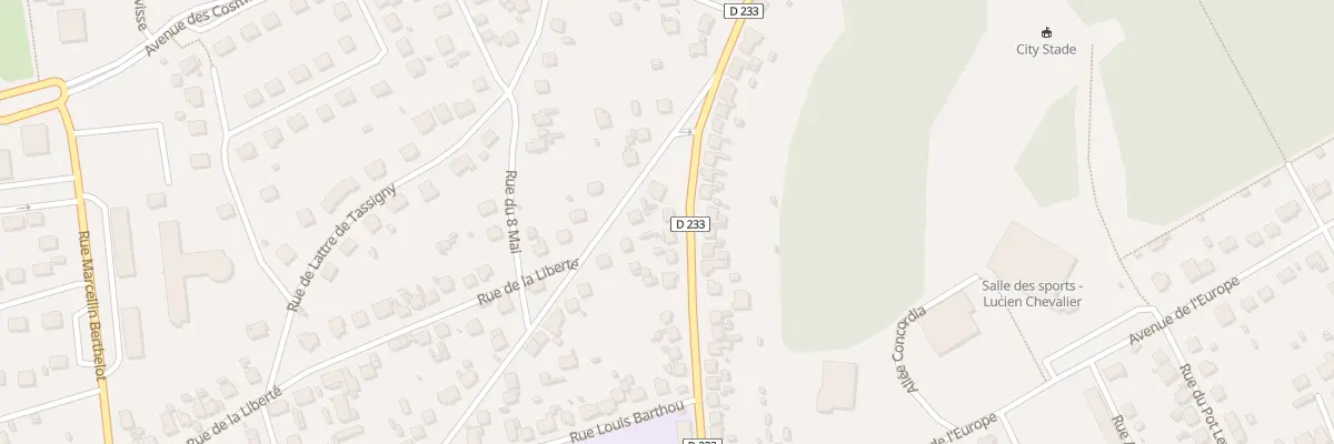 Plan du 17 Rue du 4 Septembre à Migennes