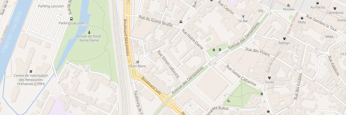Plan du 8 Res Val Clair R S Leboucq à Valenciennes