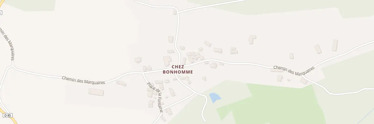 Plan du 5095 Chez Bonhomme à Puy-Guillaume