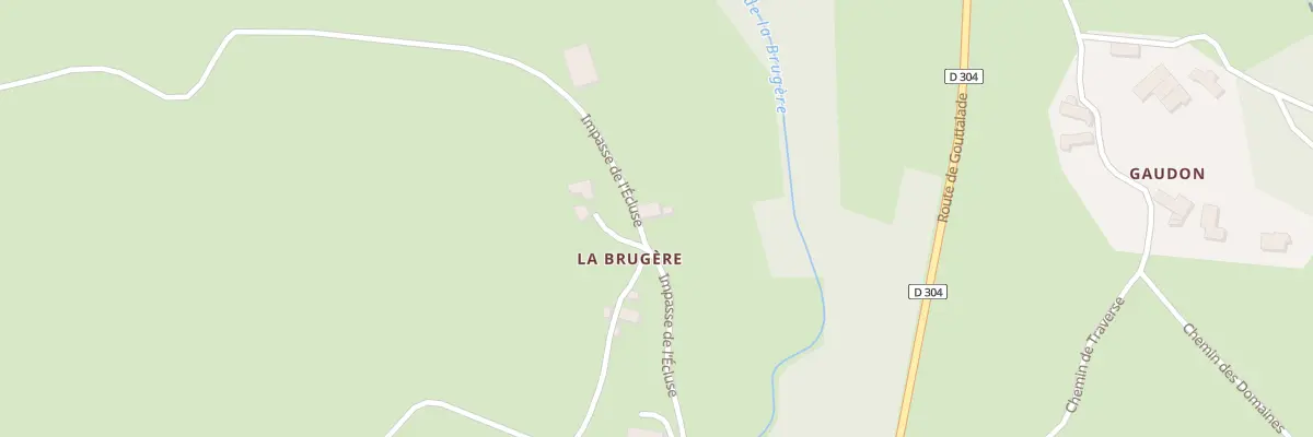 Plan du 5048 La Brugere à Ceilloux
