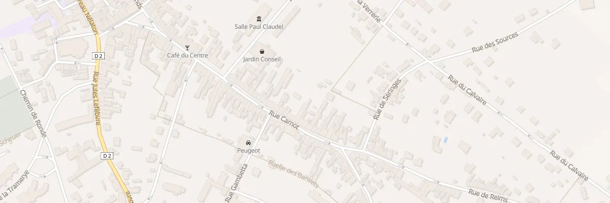 Plan du 55 Rue Carnot à Fère-en-Tardenois