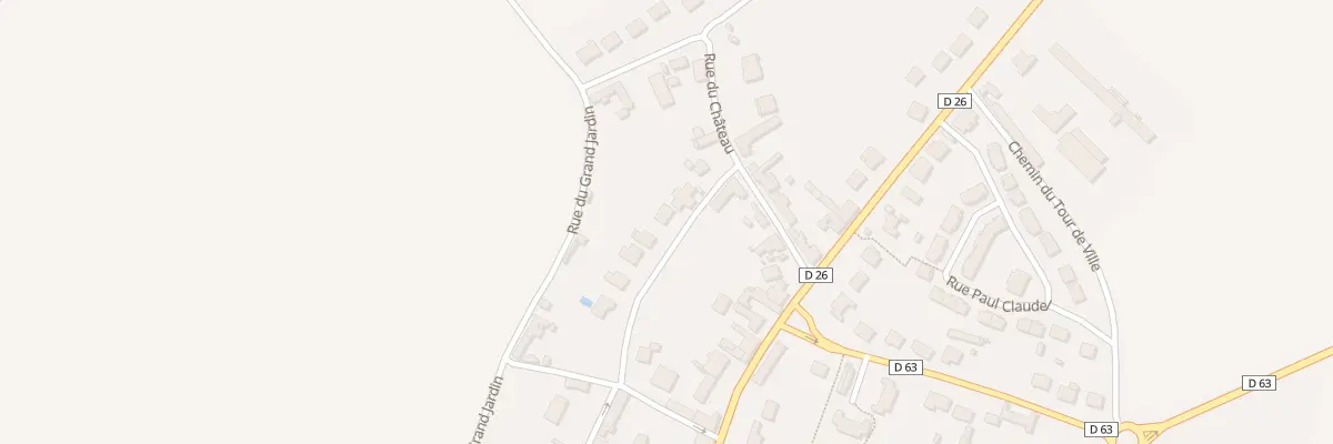 Plan du 17 Rue Vendome à Couvron-et-Aumencourt