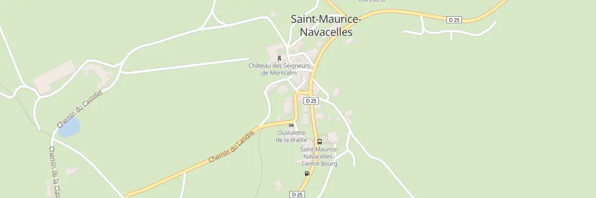 Plan du 5018 Le Village à Saint-Maurice-Navacelles