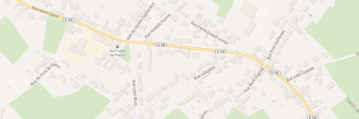 Plan du 55 Rue Louis Hellin à Hergnies