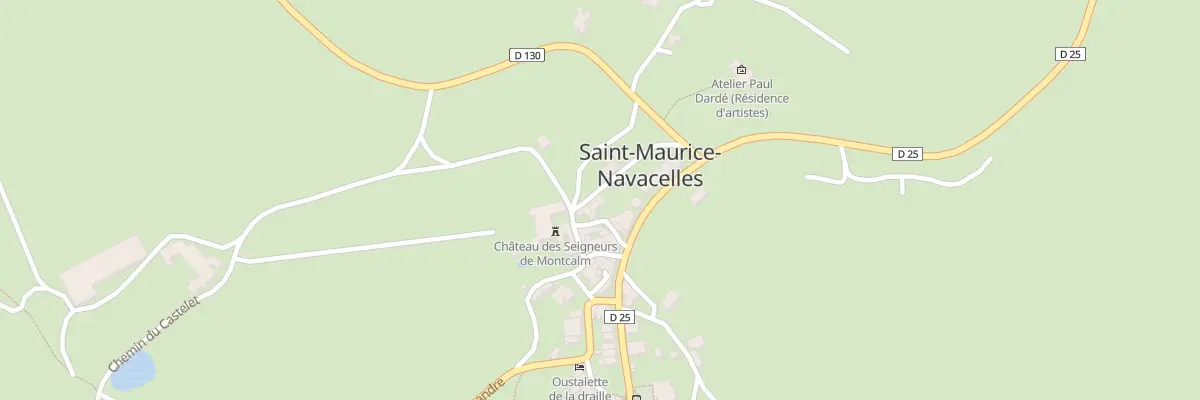 Plan du 5073F Le Village à Saint-Maurice-Navacelles