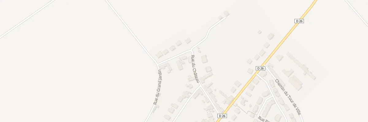 Plan du 9B Rue du Château à Couvron-et-Aumencourt