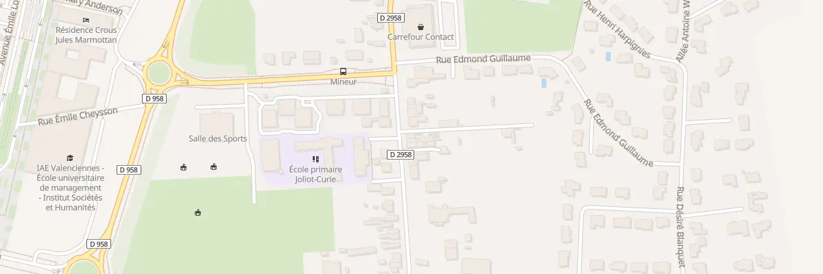 Plan du 47 Rue Roger Salengro à Famars